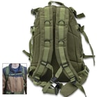 Rear image of the Backpack.